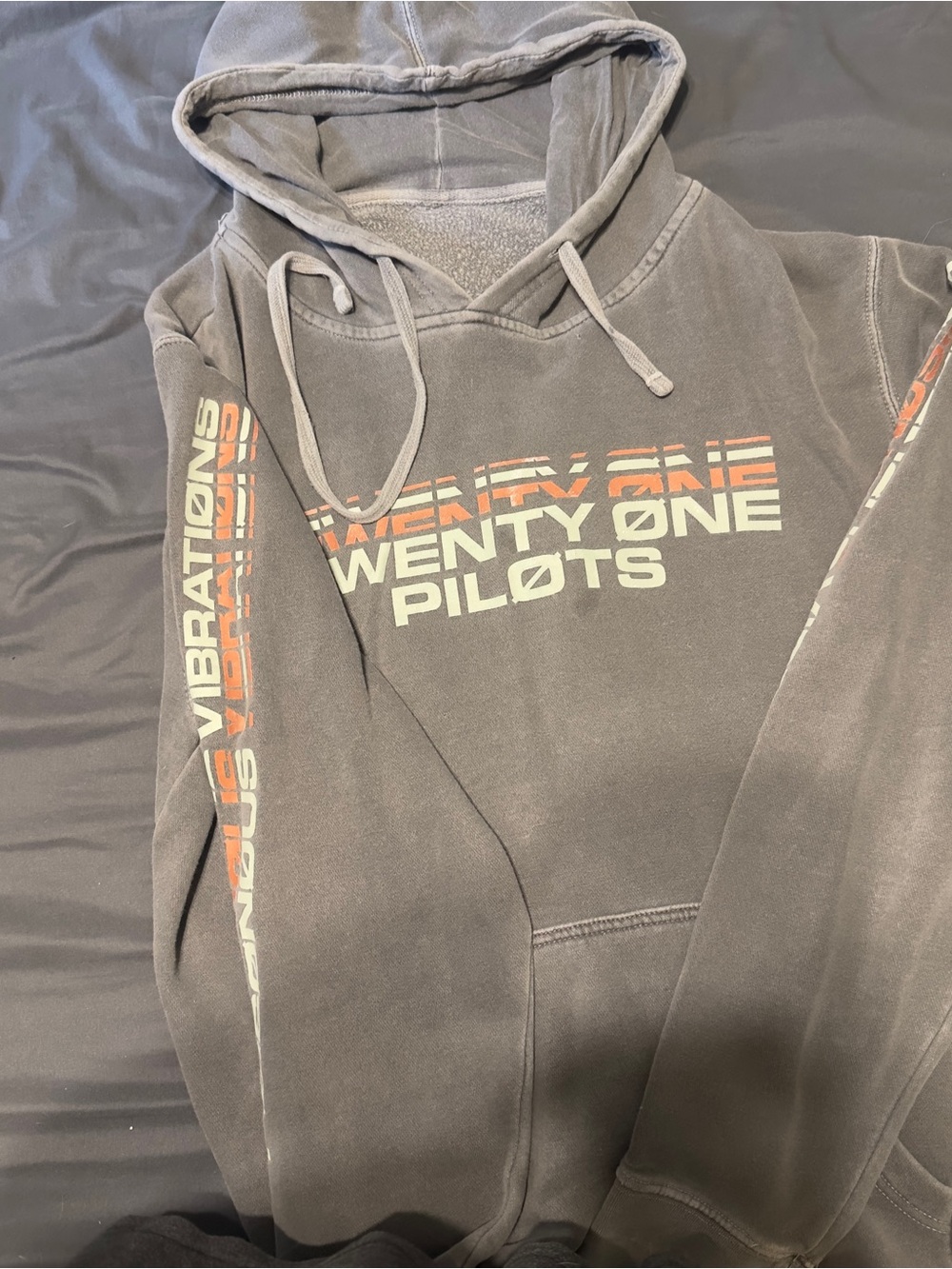 twenty one pilots Men's Gray Graphic Hoodie